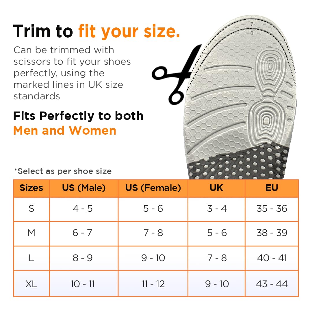 VISSCO SUPERFLY INSOLES | PROVIDES FOOT SUPPORT FOR RELIEVING FOOT PAIN