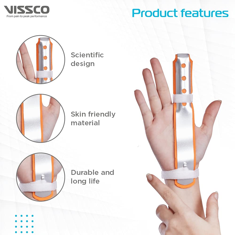 VISSCO FINGER SPLINT LONG (FIRM SUPPORT)