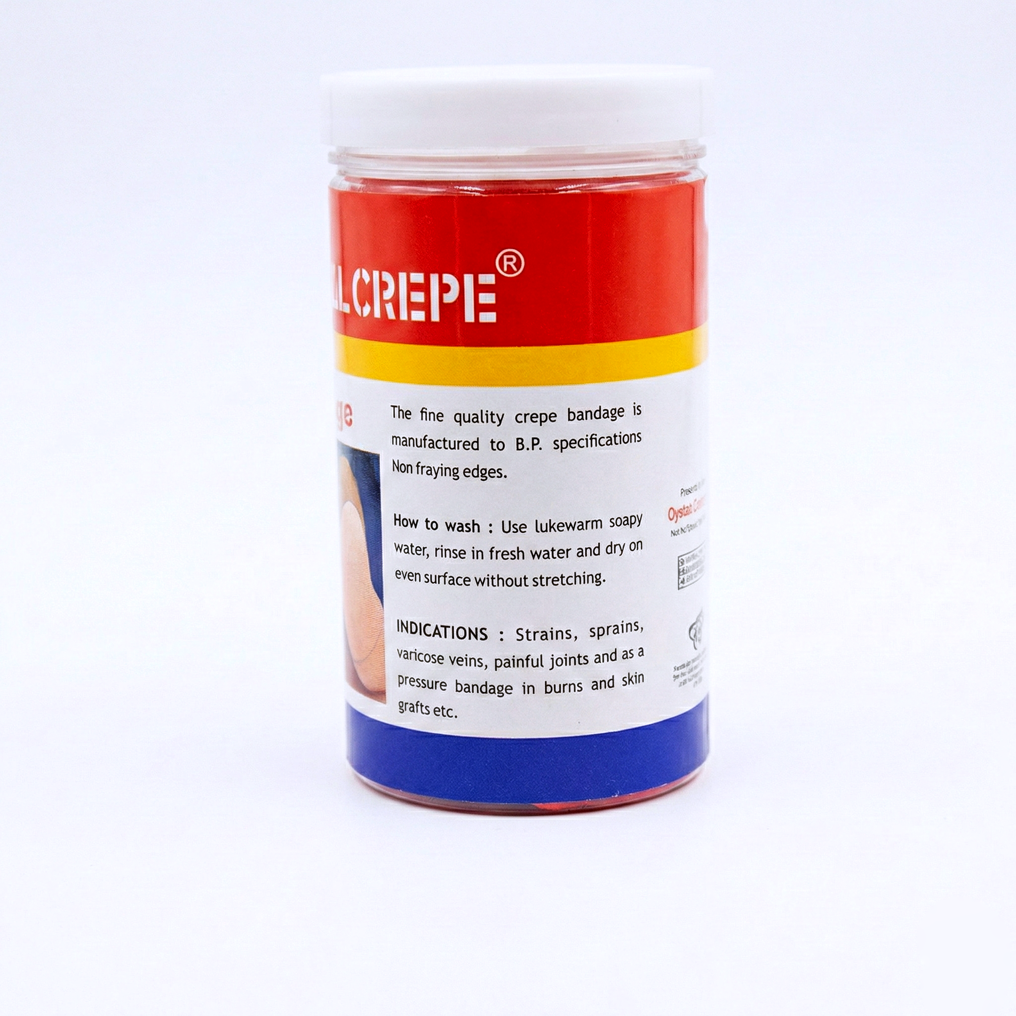 OPTIMA MEDITECH SOFT COTTON CREPE BANDAGE FOR PAIN RELIEF