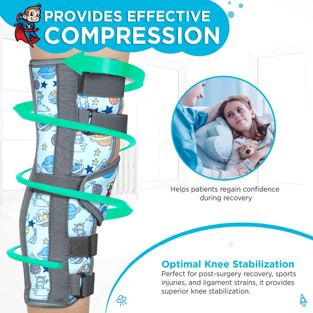 VISSCO CHAMP KNEE BRACE FOR KIDS (FIRM SUPPORT)