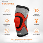 VISSCO 3D KNEE CAP (SINGLE PIECE)