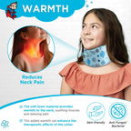 VISSCO CHAMP CERVICAL COLLAR FOR KIDS PROVIDES SUPPORT FROM NECK INJURIES