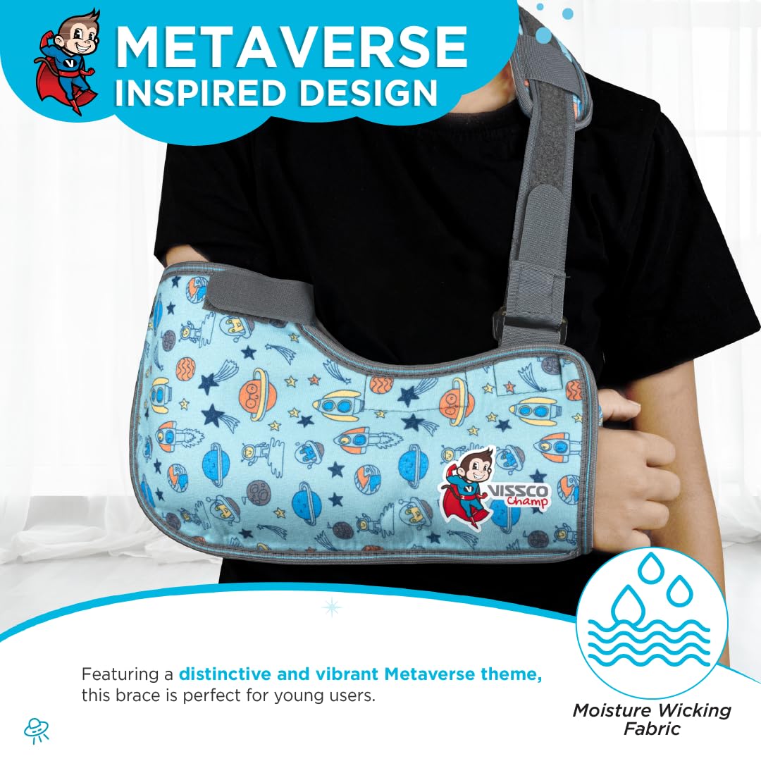 VISSCO CHAMP ARM SLING SHOULDER SUPPORT FOR KIDS