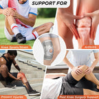 VISSCO NEOPRENE HINGED PATELLA KNEE BRACE - CLOSED TYPE (SINGLE PIECE)