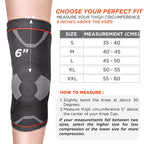 VISSCO PATELLA & LIGAMENT ASSISTED KNEE SUPPORT WITH SILICONE PRESSURE PAD (SINGLE PIECE)