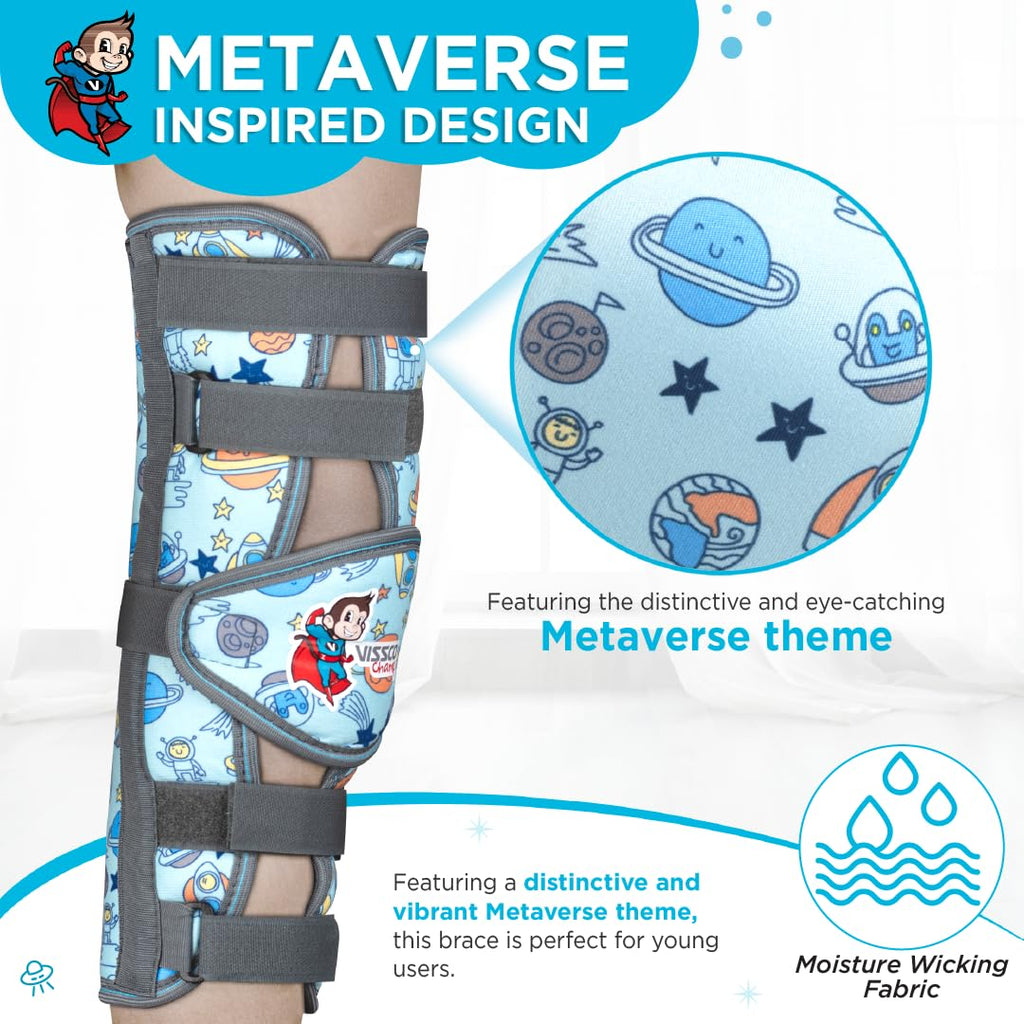 VISSCO CHAMP KNEE BRACE FOR KIDS (FIRM SUPPORT)