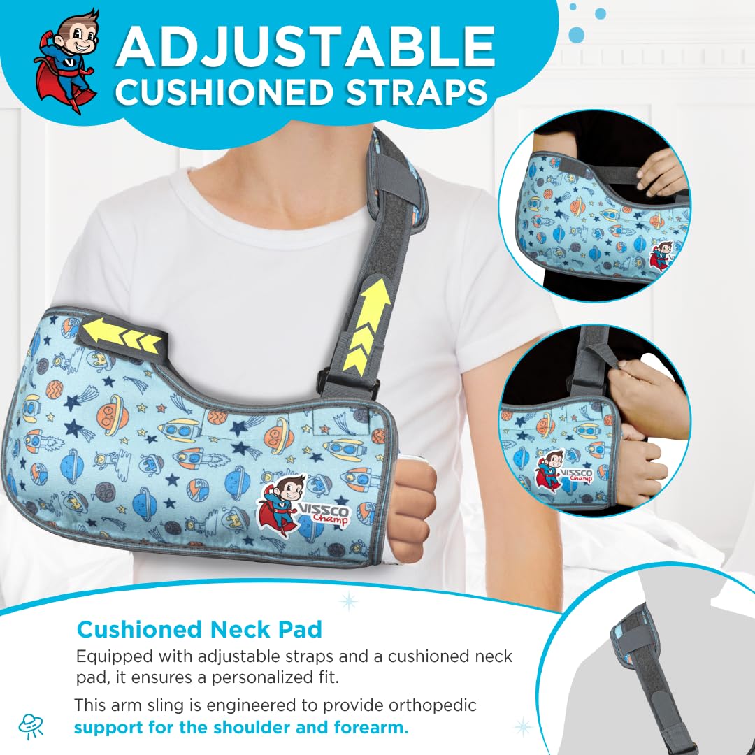 VISSCO CHAMP ARM SLING SHOULDER SUPPORT FOR KIDS