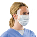 SHI Face Masks 3 Ply With Eyeshield and Ear Loops -Pack of 5