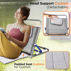 VISSCO ORTHOPAEDIC HOSPITAL BACK REST ( BLACK)