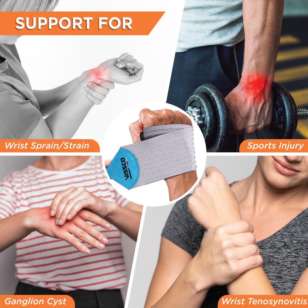 VISSCO WRIST BRACE ( MILD SUPPORT)