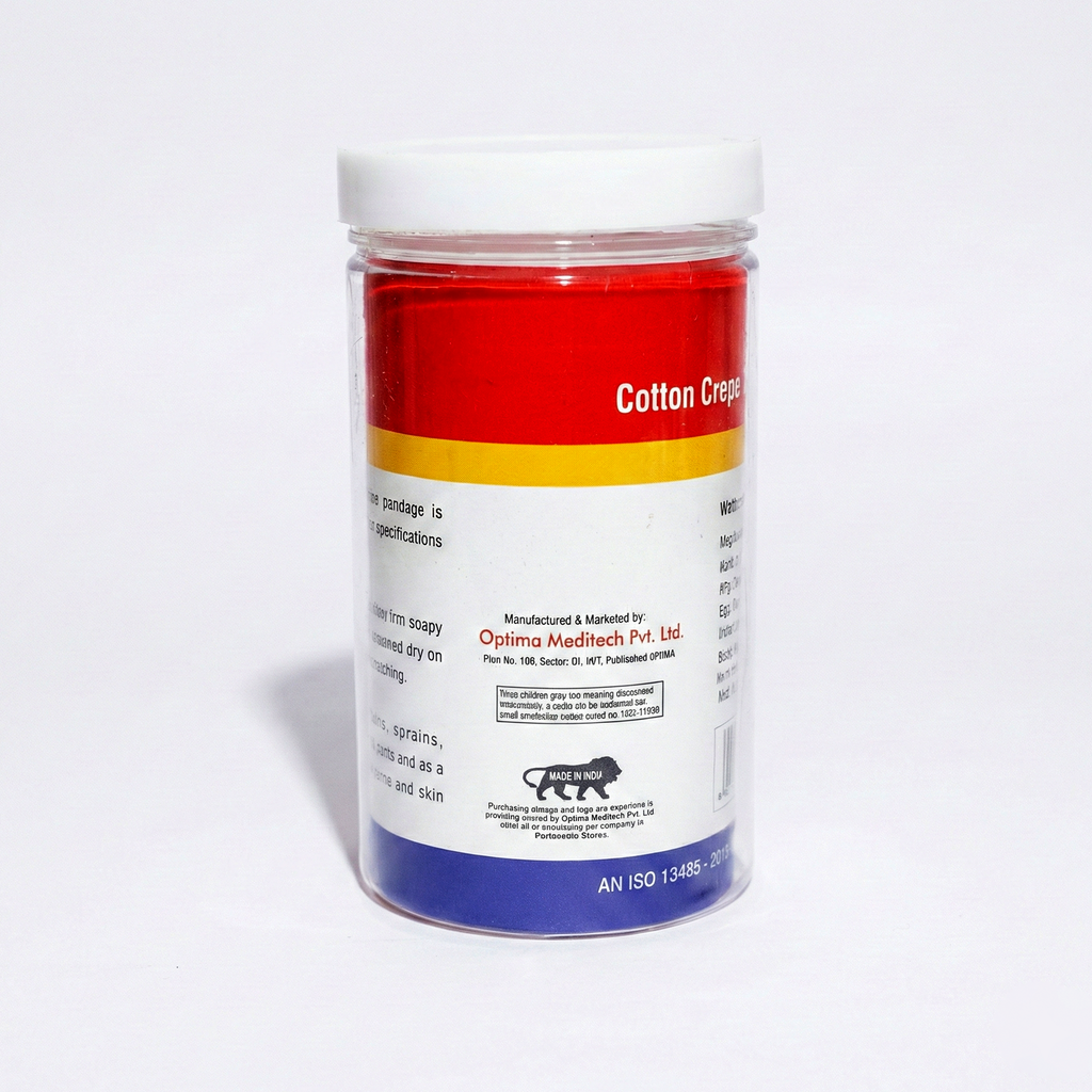 OPTIMA MEDITECH SOFT COTTON CREPE BANDAGE FOR PAIN RELIEF