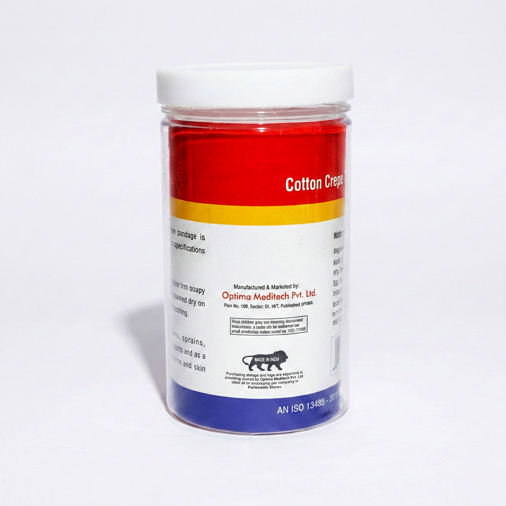 OPTIMA MEDITECH SOFT COTTON CREPE BANDAGE FOR PAIN RELIEF