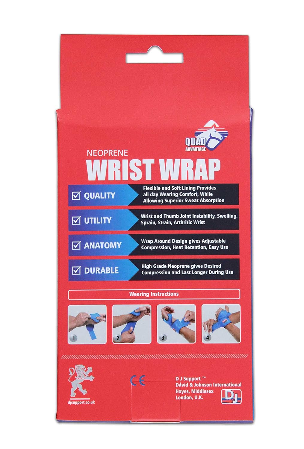DJ SUPPORT WRIST WRAP