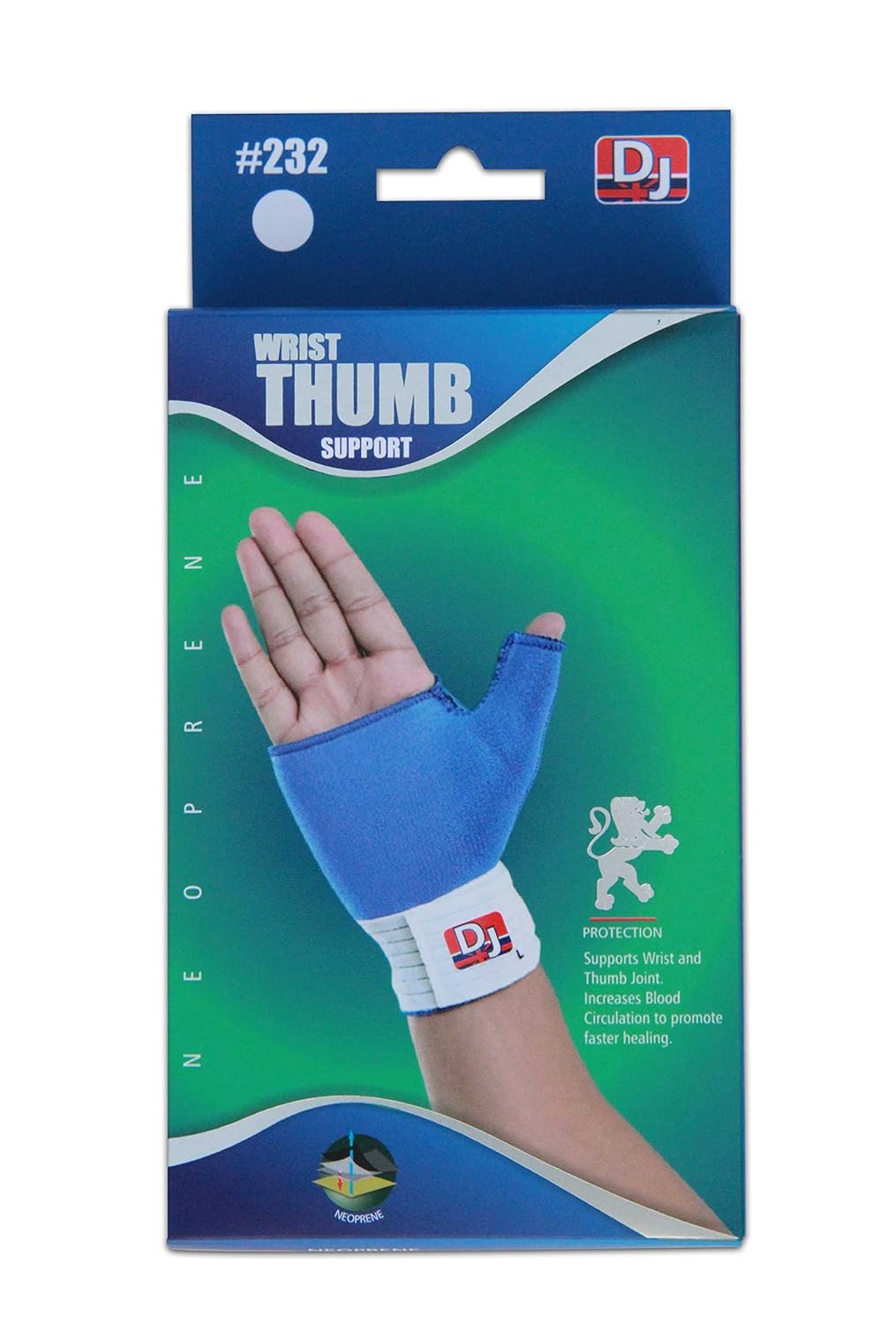 DJ SUPPORT WRIST THUMB SUPPORT