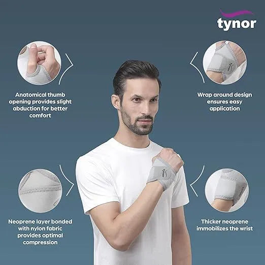 Wrist Brace with Thumb (Neoprene)