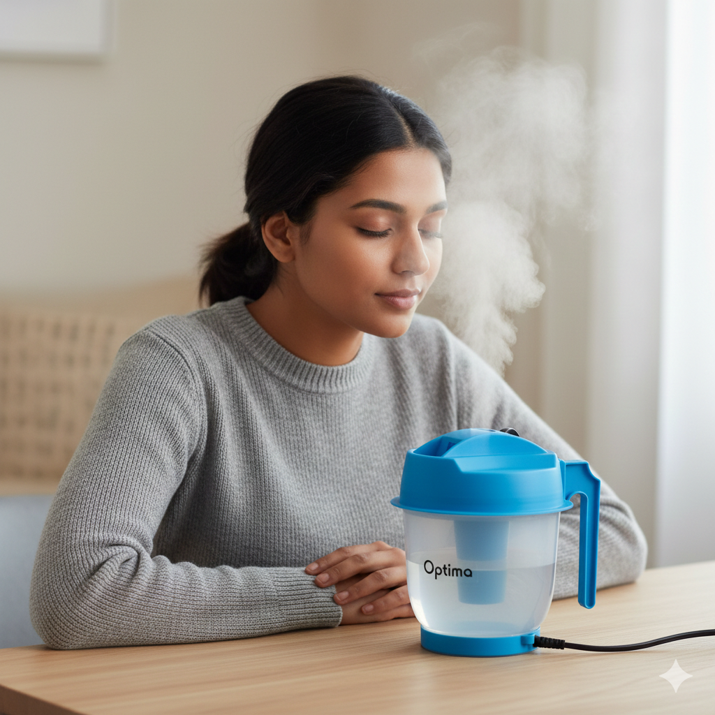 OPTIMA STEAM INHEALER VAPORIZER FOR COLD