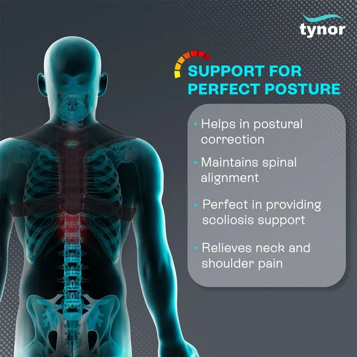 TYNOR POSTURE CORRECTOR SLEEK   ( A-38 )