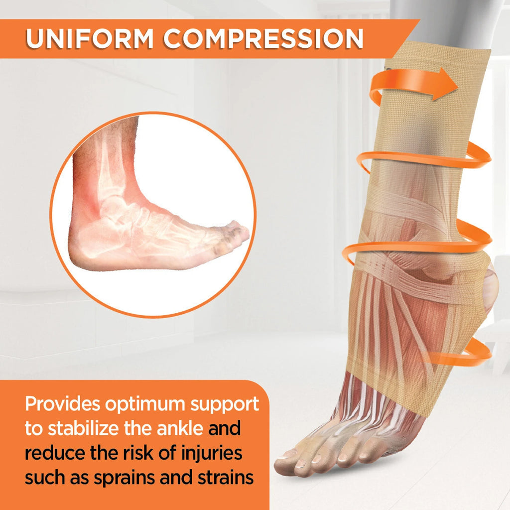 VISSCO ANKLE (MILD SUPPORT )- BEIGE
