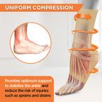 VISSCO ANKLE (MILD SUPPORT )- BEIGE