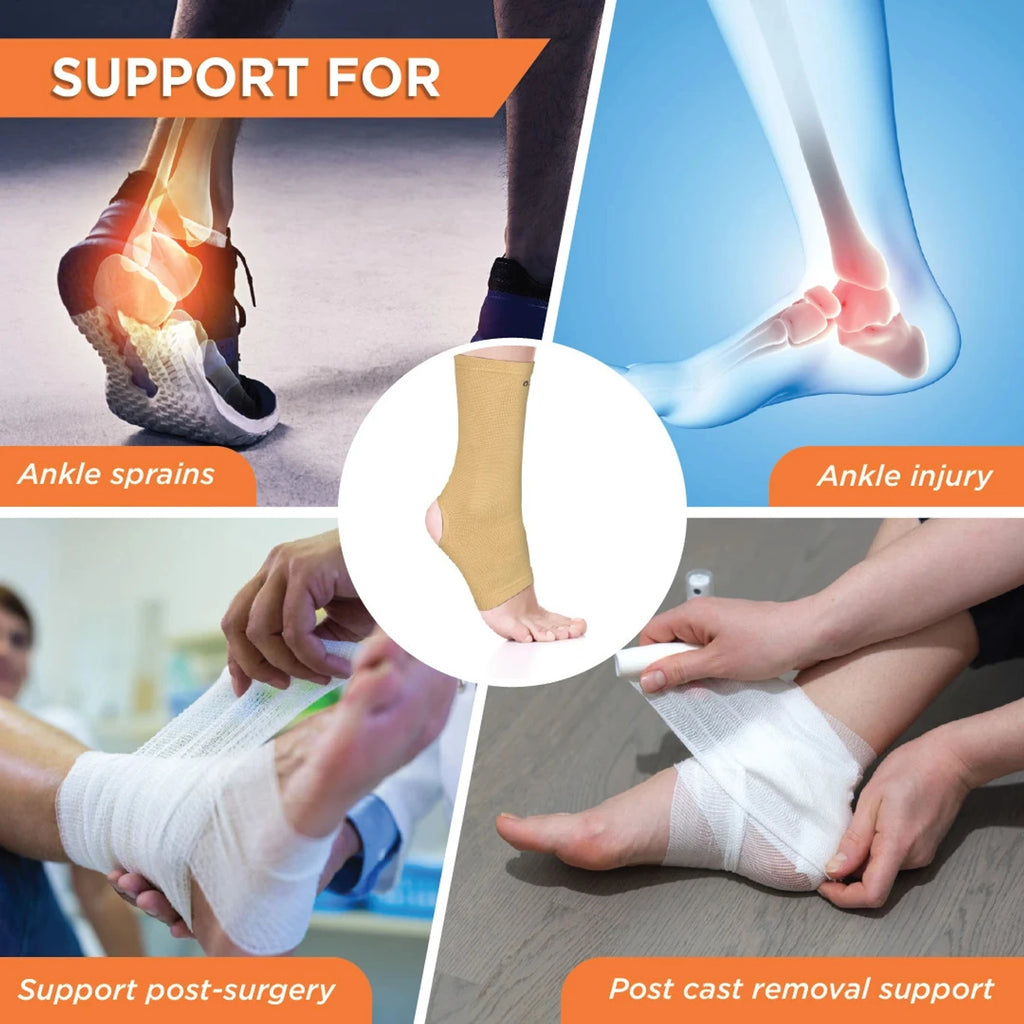 VISSCO ANKLE (MILD SUPPORT )- BEIGE